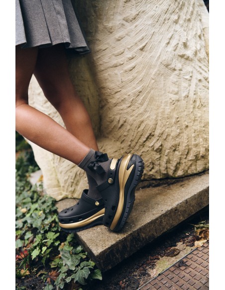 Crocs Mega Crush Metallic Clog - Sabots Femme avec Plateforme