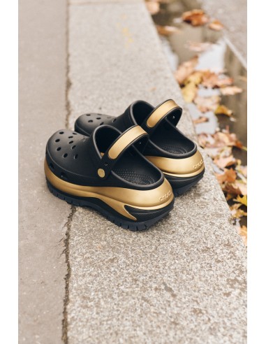 Crocs Mega Crush Metallic Clog - Sabots Femme avec Plateforme