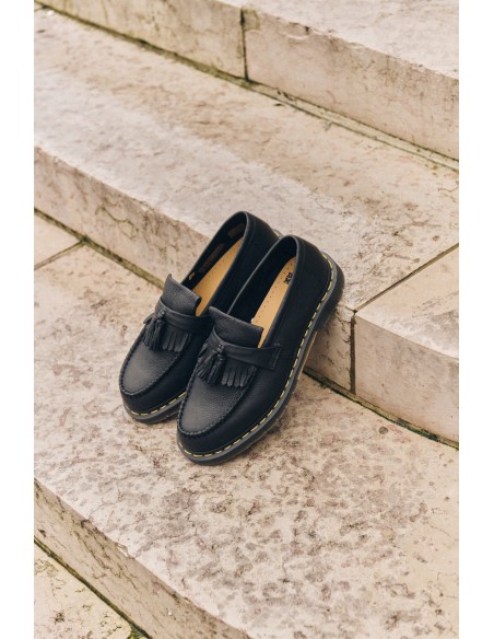 Dr Martens - Mocassins Homme Adrian YS Black Ambassador - Hylton.fr