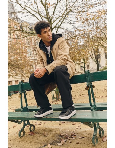 Sneakers Karl Lagerfeld KL57538 - Femme Noir/Blanc - Hylton.fr