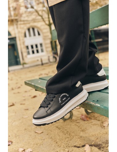 Sneakers Karl Lagerfeld KL57538 - Femme Noir/Blanc - Hylton.fr