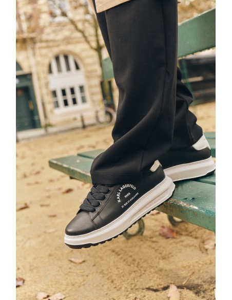 Sneakers Karl Lagerfeld KL57538 - Femme Noir/Blanc - Hylton.fr