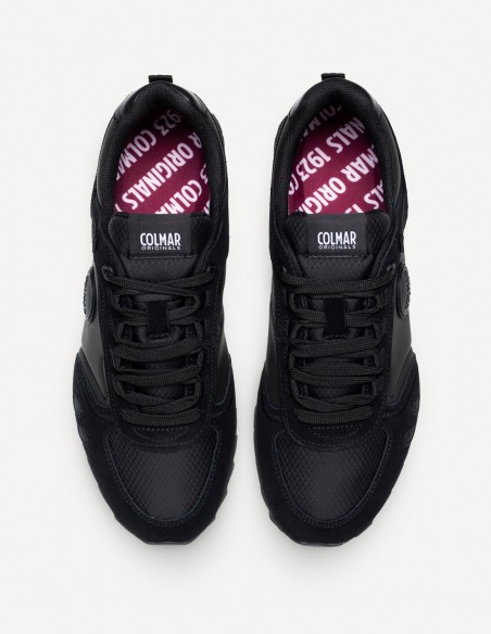 Colmar Travis Sport Rush - Baskets homme noires élégantes