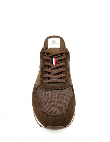 Baskets Serge Blanco Marron - Chaussures Homme - hylton.fr