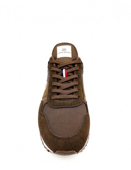 Baskets Serge Blanco Marron - Chaussures Homme - hylton.fr
