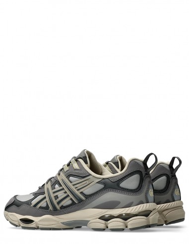 Baskets Asics - Baskets sportives en gris et beige avec semelle caoutchouc