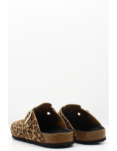 Sabots Hylton 5008-S/51 - Chaussures confortables avec imprimé léopard