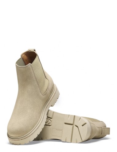 Bottines Chelsea Birkenstock Highwood Femme  - Cuir suédé beige sable