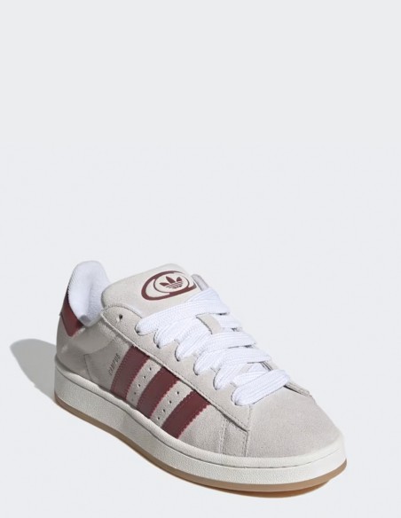 Sneakers Femme Adidas Campus 00s Beige et Rouge - Hylton.fr