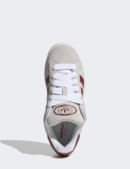 Sneakers Femme Adidas Campus 00s Beige et Rouge - Hylton.fr
