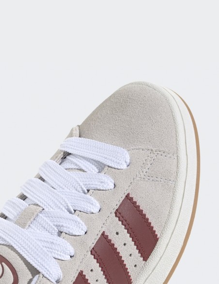 Sneakers Femme Adidas Campus 00s Beige et Rouge - Hylton.fr