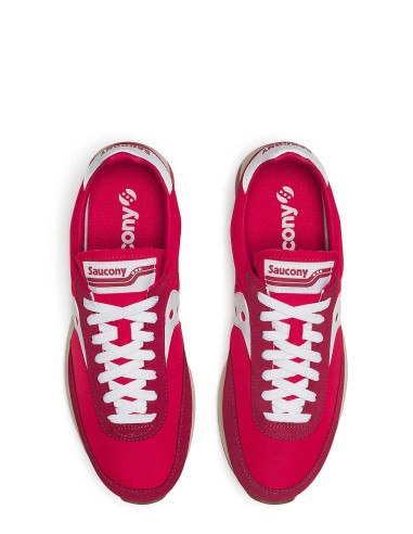 Saucony Trainer 80 - Baskets running vintage femme rouge