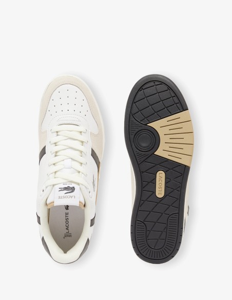 Lacoste T-Clip Set 224 4 SMA - Baskets homme blanc et beige