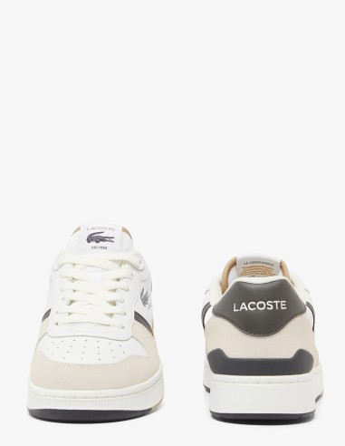 Lacoste T-Clip Set 224 4 SMA - Baskets homme blanc et beige