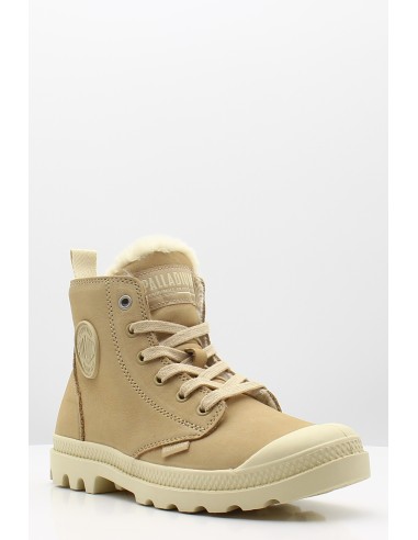 Palladium Pampa Hi Zip Beige - Bottes Urbaines Élégantes et Robustes