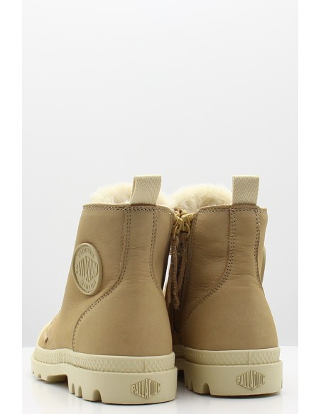 Palladium Pampa Hi Zip Beige - Bottes Urbaines Élégantes et Robustes