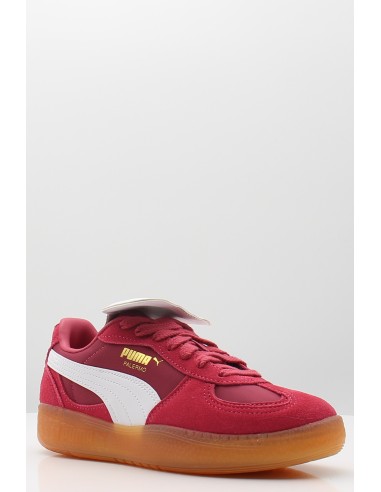 Sneakers Palermo Moda Tongue - Baskets rouges en suède pour femme