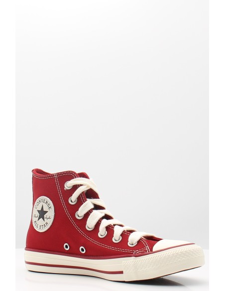 Sneakers Converse Ctas Hi Park - Baskets montantes rouges et blanches