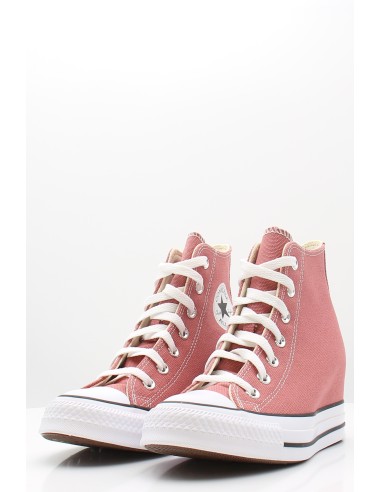Sneakers Compensées - Converse - Chuck Taylor Wedge Hi Rose