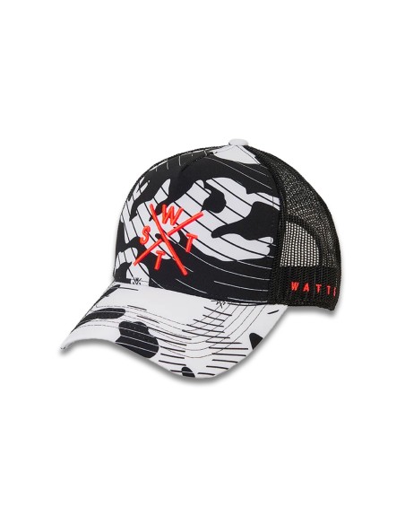 Casquette Watts Truck Camouflage Blanc et Noir - Style et Audace
