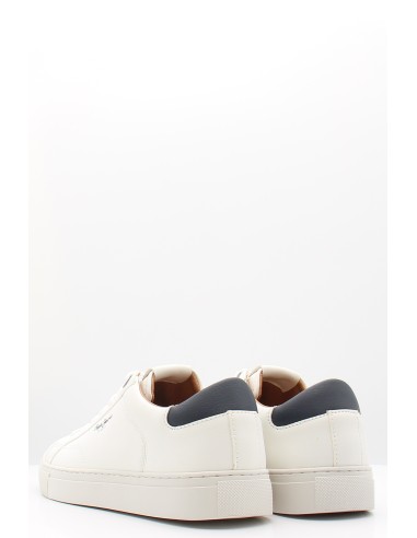 Sneakers Pepe Jeans Homme Joe Basic Blanc/Noir
