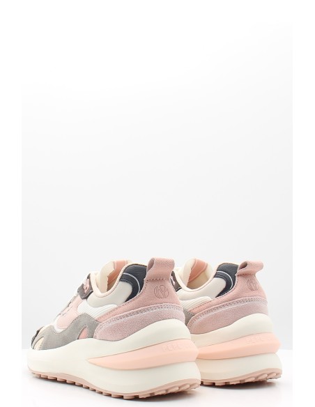 Sneakers pour Femme - Pepe Jeans - Winslow Gris/Rose