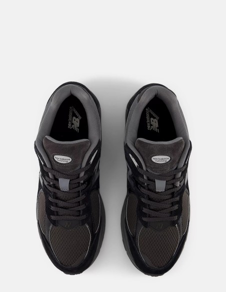 Sneakers New Balance 2002R - Baskets noires et grises avec technologie ABZORB