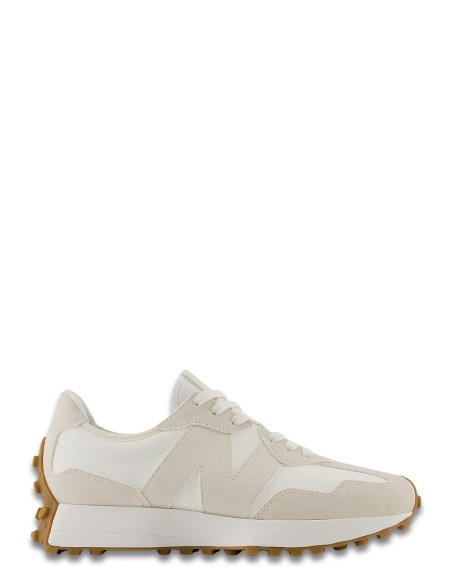 Sneakers Femme New Balance 327 - Baskets blanches et beiges