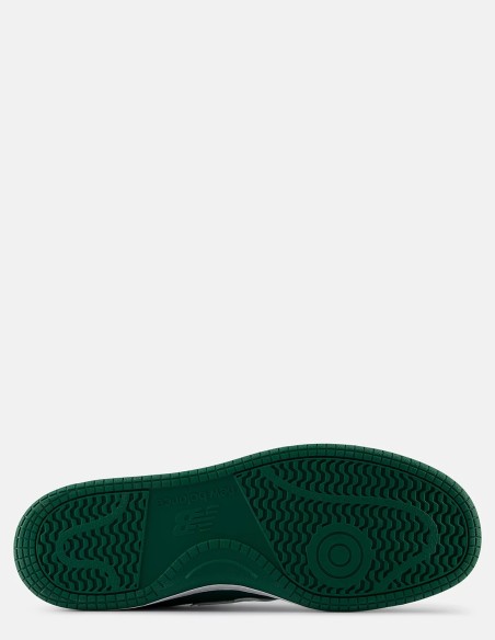 Sneakers Homme New Balance 480 - Baskets vertes et blanches