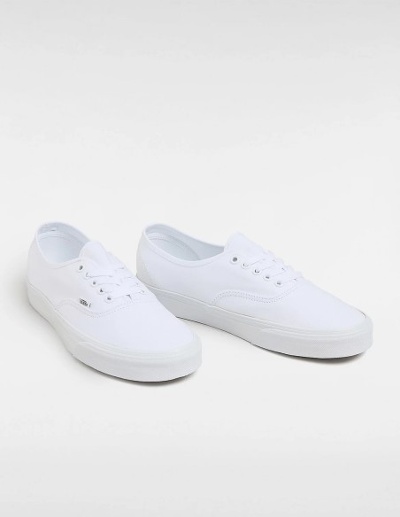 Sneakers Homme Vans UA Authentic - Baskets blanches classiques