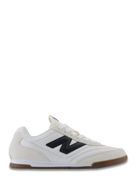 Baskets New Balance RC42 Unisexe - Cuir blanc et détails noirs