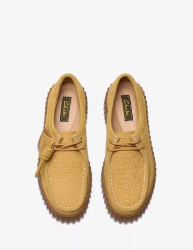 Deribies Femme Clarks Torhill Bee Daim Jaune