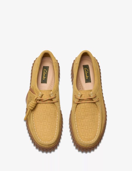 Deribies Femme Clarks Torhill Bee Daim Jaune