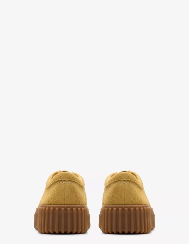Deribies Femme Clarks Torhill Bee Daim Jaune