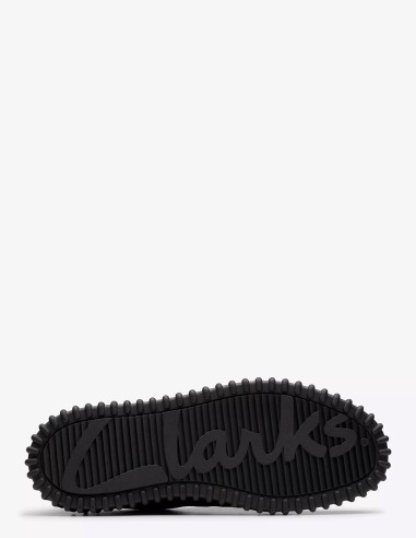 Derby femme Clarks Torhill Bee - Derby en daim noir et cuir léopard