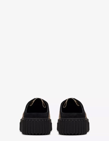 Mules Femme Clarks Torhill Mule Imprimé Léopard Daim Noir