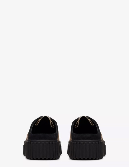 Mules Femme Clarks Torhill Mule Imprimé Léopard Daim Noir