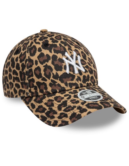 Casquette wmns leopard 9forty neyyan blkwhi