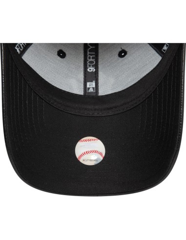 Casquette wmns crinkled pu 9forty neyyan blkwhi