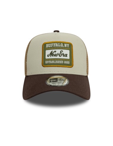 Casquette ne patch cot canv trucker newera stnbrs