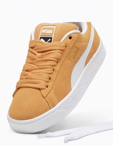 Baskets Puma Suede XL Femme - Daim camel