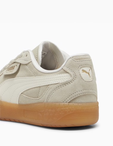 Baskets Puma Palermo Moda Xtra Gum Femme - Daim beige et semelle gomme
