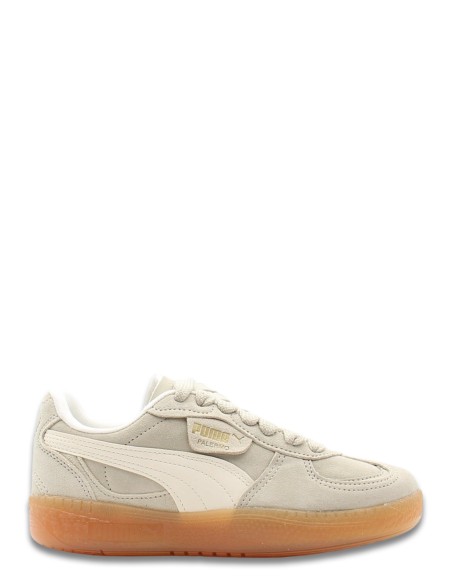 Baskets Puma Palermo Moda Xtra Gum Femme - Daim beige et semelle gomme