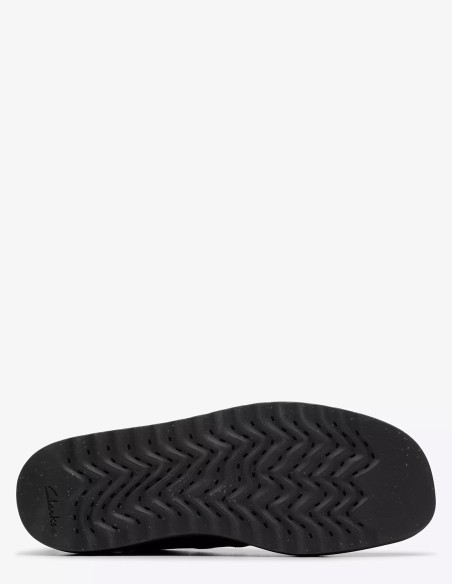 Derbies Homme Clarks wallabeeftr2lo daim Noir combi