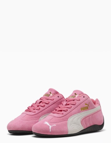 Sneakers Femme Puma Speedcat - Baskets roses et blanches