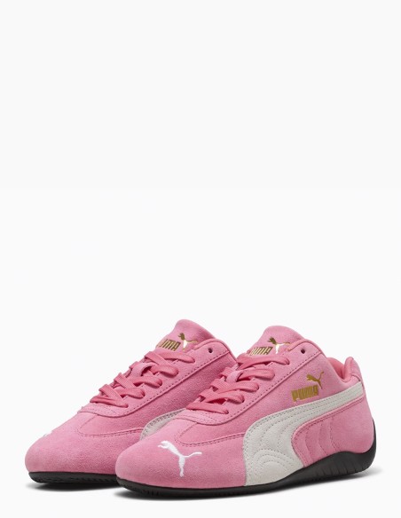 Sneakers Femme Puma Speedcat - Baskets roses et blanches