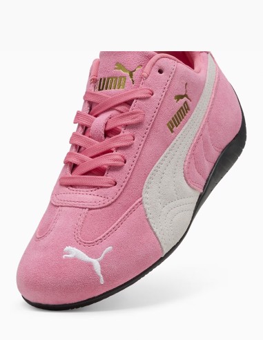 Sneakers Femme Puma Speedcat - Baskets roses et blanches
