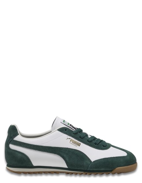 Sneakers Homme Puma Blanc/Vert - Baskets Arizona Rétro