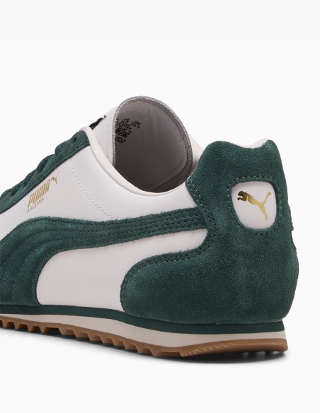 Sneakers Homme Puma Blanc/Vert - Baskets Arizona Rétro
