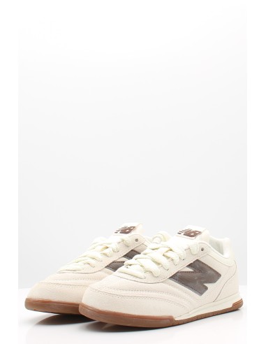 Baskets femme New Balance URC42ASM - Cuir beige et détails marron